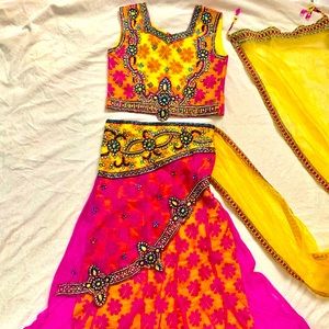Indian Chaniya Choli, Indian dress, Punjabi dress, Punjabi suite